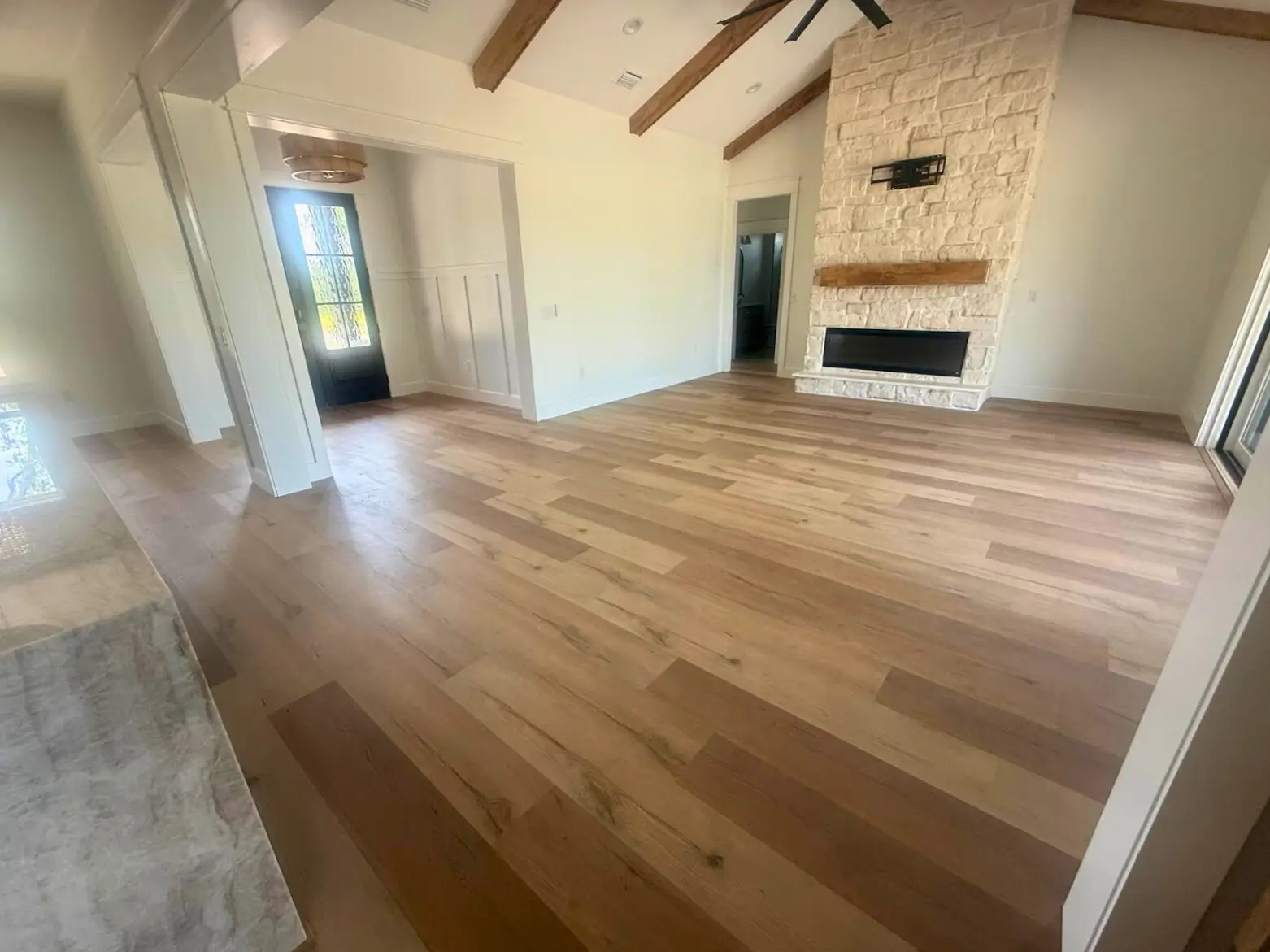 House With Vinyl Flooring