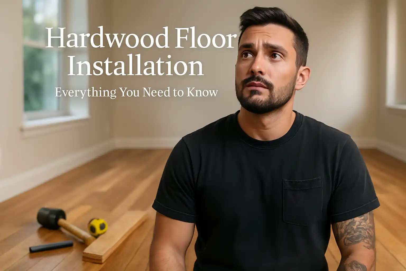 hardwood flooring installation