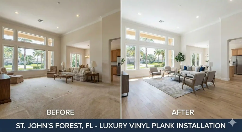 flooring installation St John’s Forest