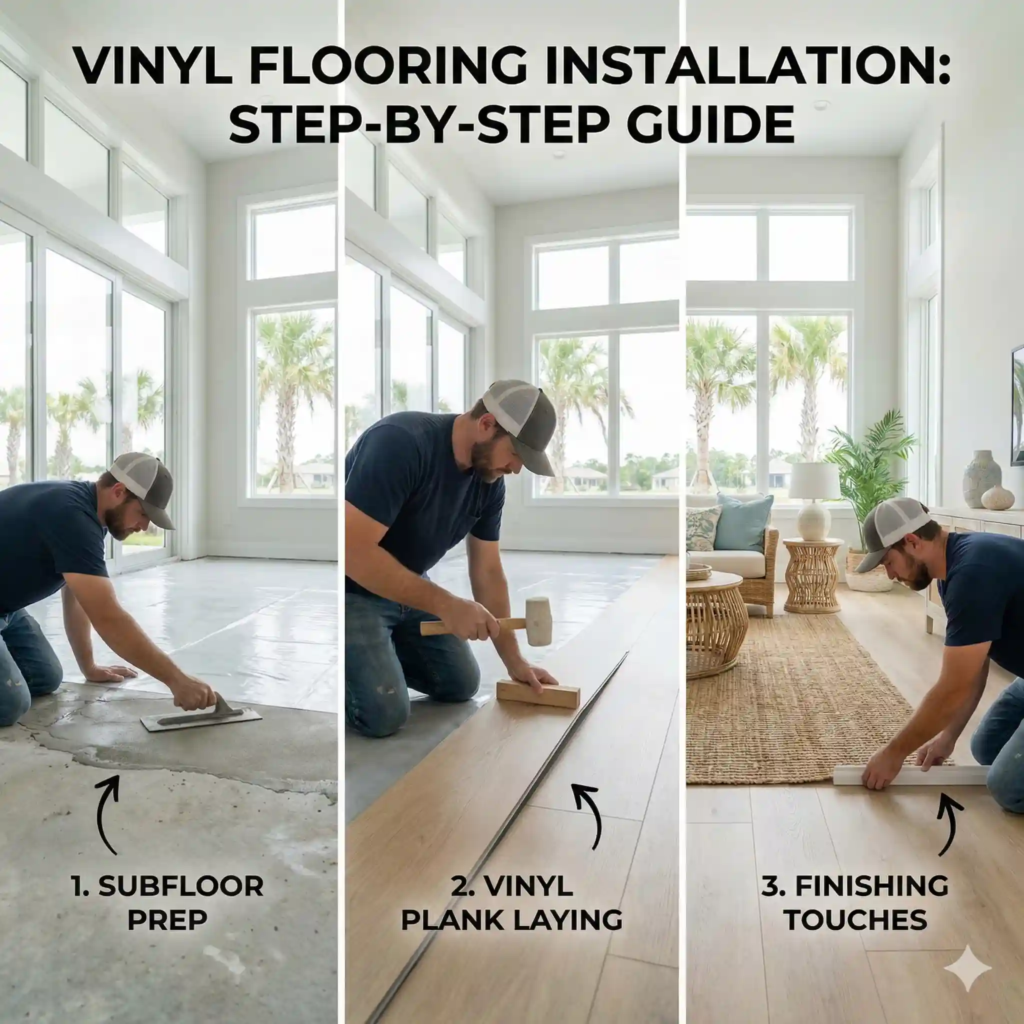 vinyl installation Orange Park, laminate flooring Starke